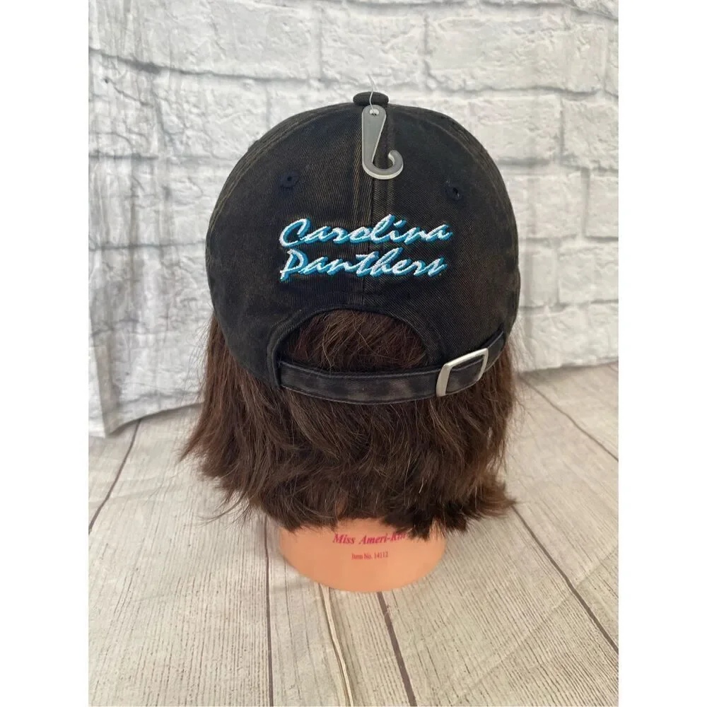 Carolina Panthers NFL team apparel youth ball cap 100% cotton